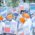 The Sikh protesters