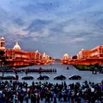 After Republic Day Celebrations a Beating Retreat Ceremony is conducted on the evening of 29th of January