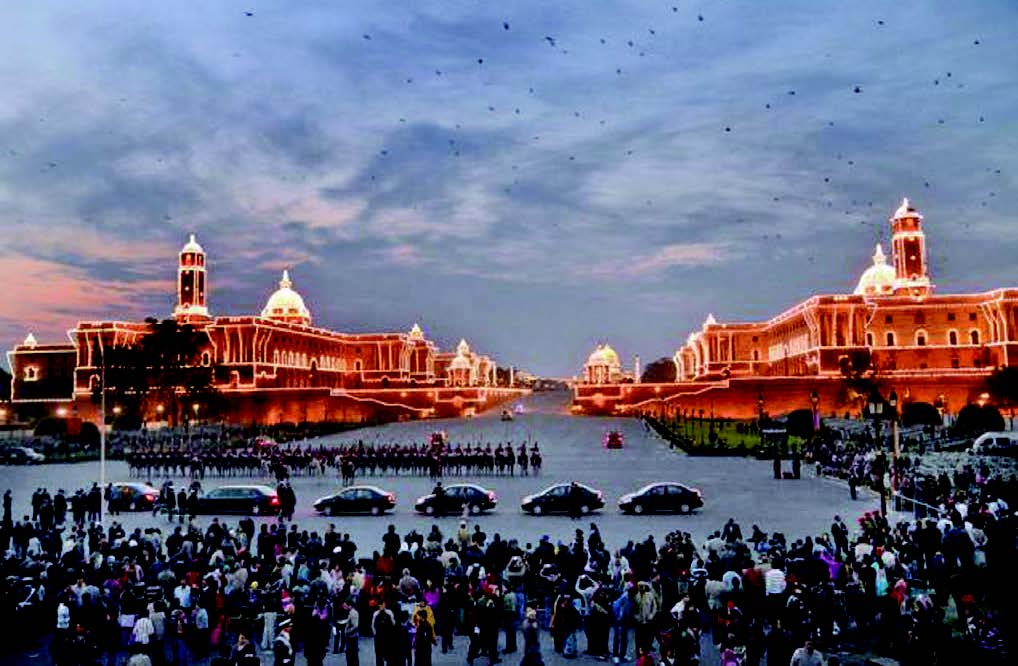After Republic Day Celebrations a Beating Retreat Ceremony is conducted on the evening of 29th of January