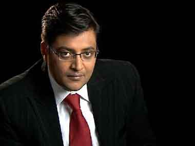 Arnab Goswami, Newshour anchor. Image courtesy Arnab Goswami's Facebook page