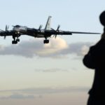Russian bear bombers Photograph Sergei Karpukhin – Reuters
