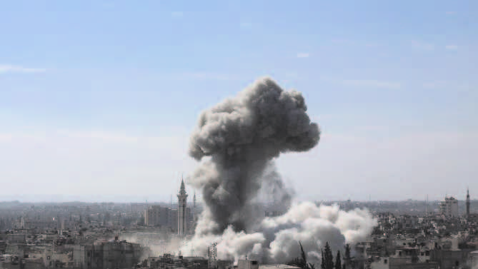 Syria strikes kill 66