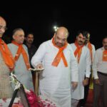 BJP workers in Amit Shah's assembly constituency Naranpura