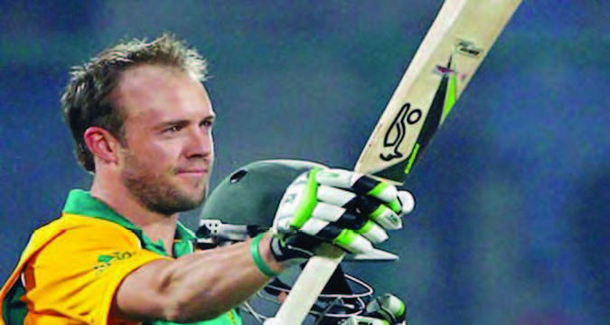 De Villiers makes it happen for South Africa
