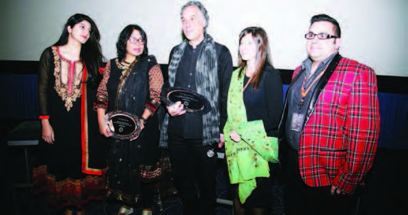 Makers of "Sold" and "Blouse" were honored  at Angelika Film Center,  Plano.