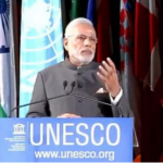 Modi at UNESCO event