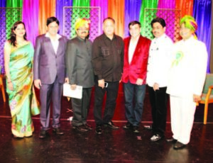 Poets Ritu Goel, Ved Prakash Ved, Arun Gemini, Shailesh Lodha with Naveen Shah Arvind Bhandari & Kanak Golia
