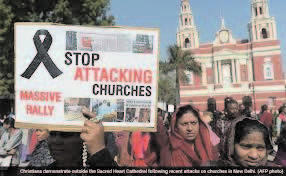 Strangers in their own land- Dilemma of the Christian populace Attcks on Churches