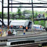 Amtrak Train 188 from Washington to New York derailed, speeding at 106 mph right before entering a 50 mph section.