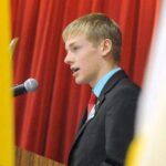 Brandon Paulin officially became the youngest mayor in state history