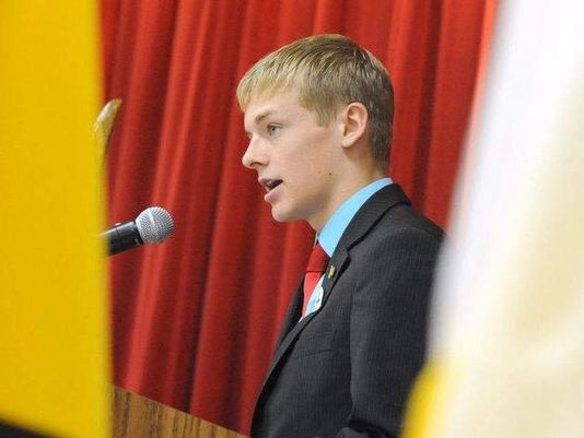 Brandon Paulin officially became the youngest mayor in state history