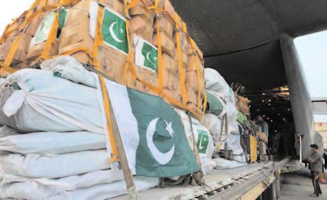 Pakistan sends food with beef masala