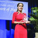 Salma Hayek receives Spirit of Humanity award image