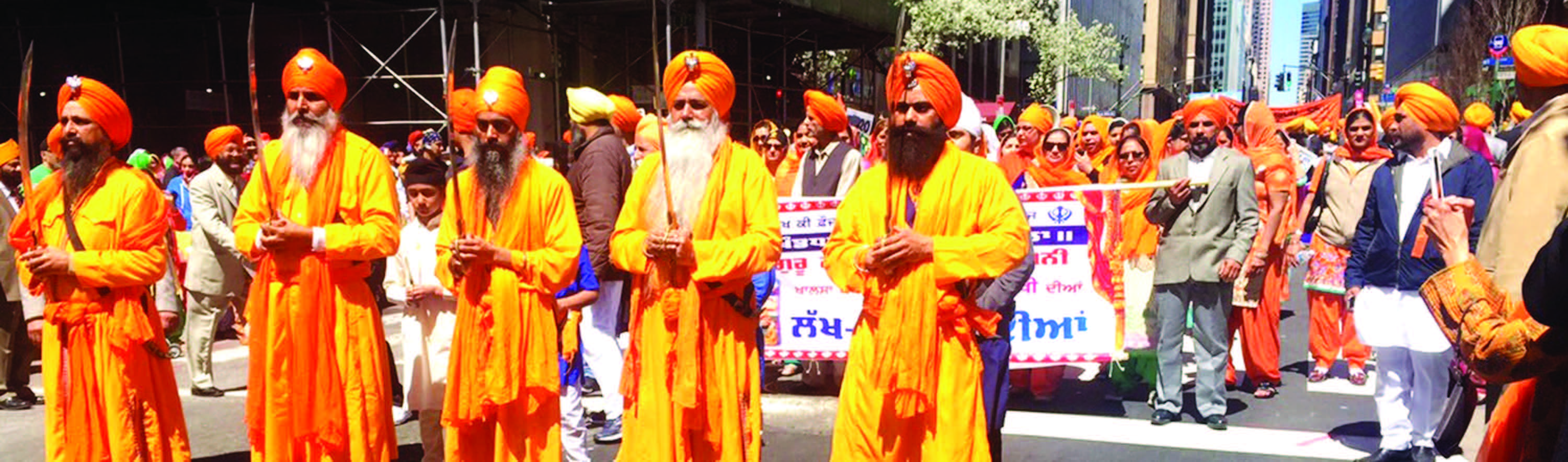 The Sikh community took out an impressive parade in Manhattan, Saturday, April 25