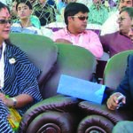 A file photo of Rajasthan chief minister Vasundhara Raje and Lalit Modi (R).