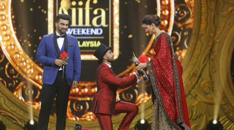Deepika Padukone and Ranveer Singh IIFA 2015