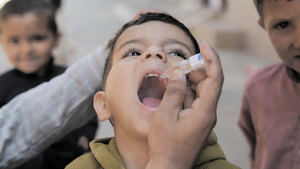 Pakistan sees major drop in polio cases image