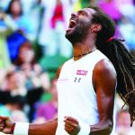 BROWN HAMMERS NADAL OUT OF WIMBLEDON