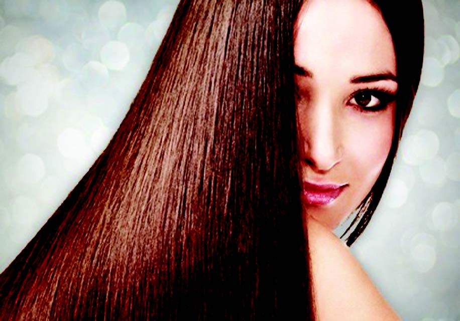 GET SILKY STRAIGHT HAIR
