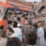 13 KILLED IN PAKISTAN ROAD ACCIDENTS