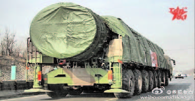 China Tests New Missile