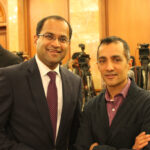 Dr. Bharath Gopalaswamy, Acting Director, South Asia Center with Dr. Gaurav Kampani, Fellow, South Asia Center - Photo Coutersy - Atlantic Council Website