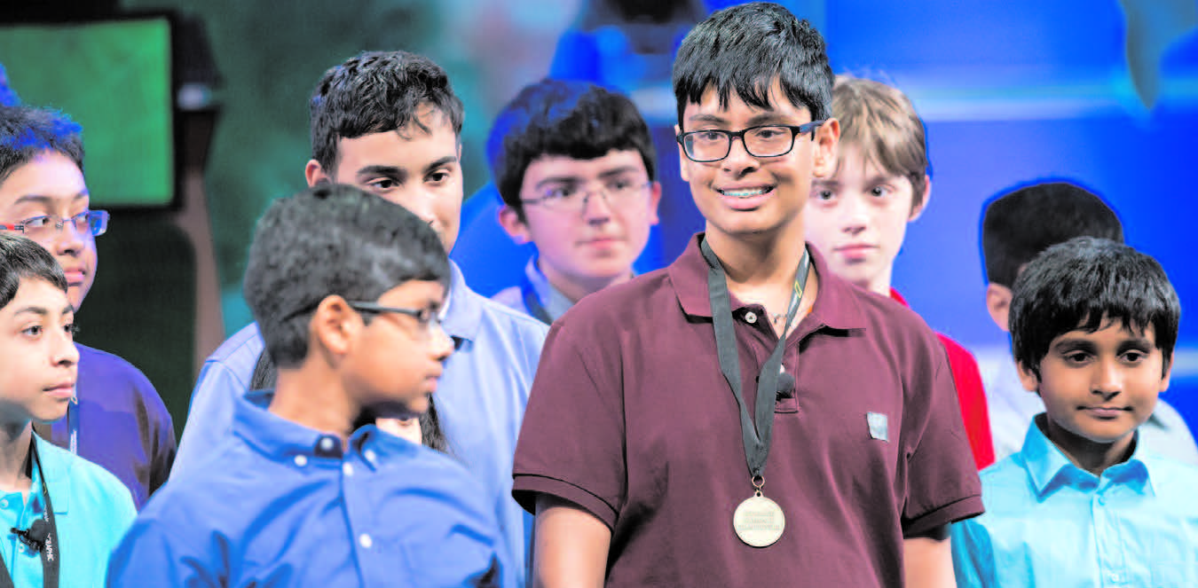 Geography Bee champion Karan Menon