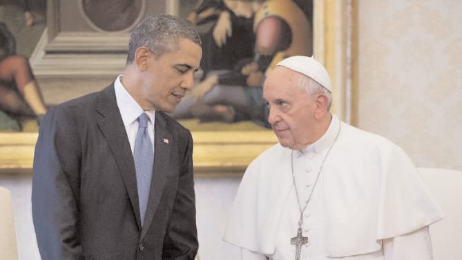 Obama to seek unity with Pope Francis