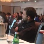Rahul Gandhi in Aspen. Twitter @OfficeOfRG