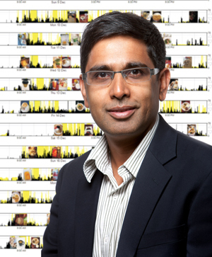 Satchidananda Panda of Salk's Regulatory Biology Laboratory - Image: Courtesy Salk Institute for Biological Studies
