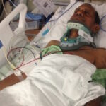 Sureshbhai Patel lies in hospital - File Photo