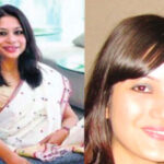 Their stars were at war. Indrani (left) and daughter Sheena (right)