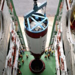 hoisting-of-pslv-c30-second-stage-during-vehicle-integration