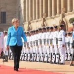 Angela Merkel in India