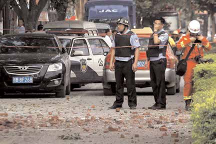 Another blast hits Chinese city
