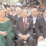 A view of the gathering at Diwali Mela in 2013