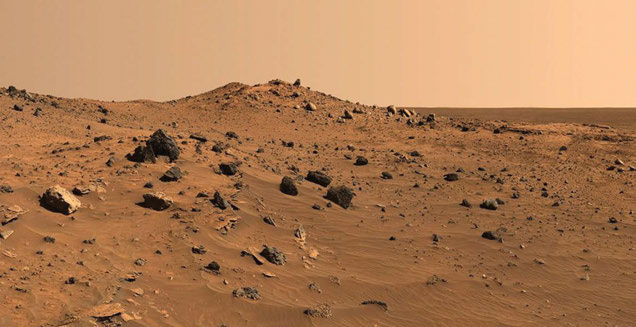 Mars pebbles