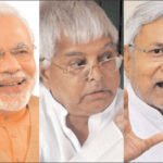 Narendra Modi, Lalu Yadav and Nitish Kumar