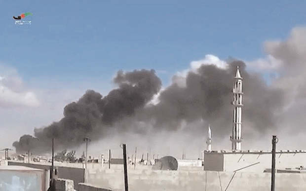 Syrian troops attack rebel-held towns