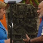markel with modi