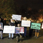 The Alliance for Justice & Accountability held a Public Demonstration & Candlelight Vigil on Saturday, November 14 at the WashingtonSquarePark in New York