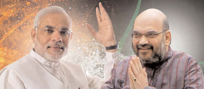 modi amit shah rss