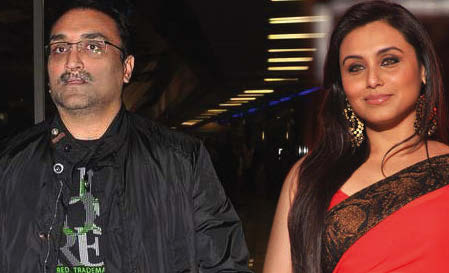 Aditya Chopra and Rani Mukerji.