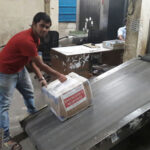 Sagar Vishwanath Nirgun of AmeriCares India loads a shipment of medical supplies headed to Tamil Nadu on Friday, Dec. 4, 2015. Photo/ courtesy AmeriCares India.