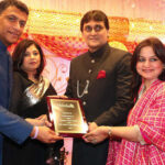 M.A.Faiz member of board of Governors and Treasurer HPS Society Hyderabad being honored by HCA president Hussain Baqueri