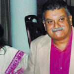 In happier times. Indrani (left) and Peter Mukerjea.