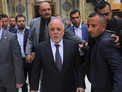 Prime Minister Haider al-Abadi said Iraq does not need foreign ground troops
