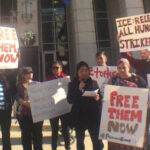 THREE CENTERS  CONTINUE HUNGER STRIKE