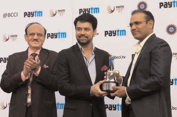 Virender Sehwag felicitated