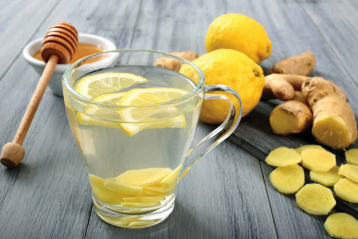 WARM LEMON WATER